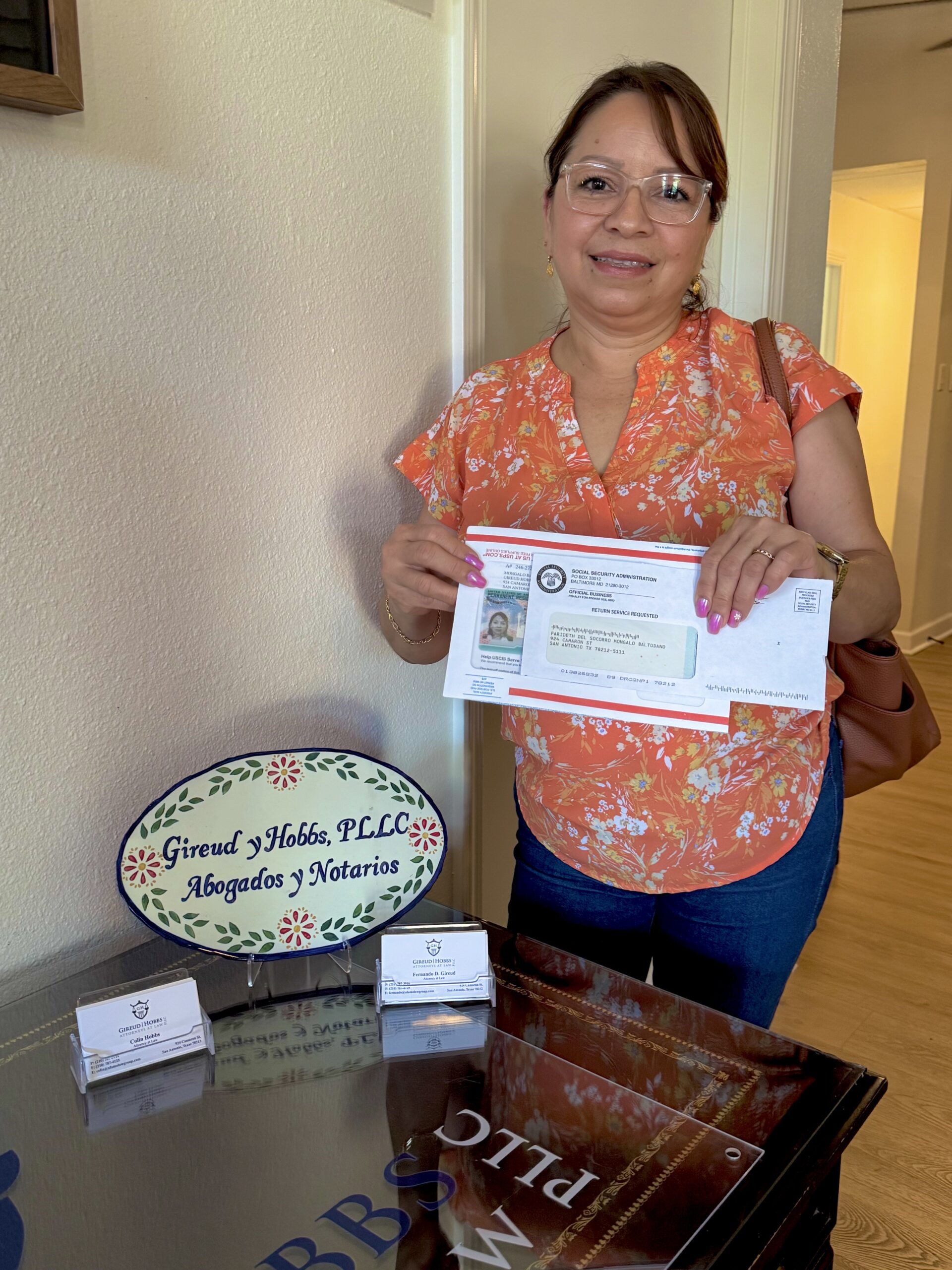 Gireud | Hobbs Attorneys At Law - Client Getting Her Green Card